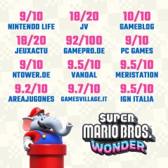 Super Mario Bros Wonder - Oplev Magiske Eventyr med Fantastiske Spilfunktioner!