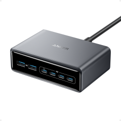 Anker Prime Adapter 200W 4xUSB-C & 2xUSB-A - Effektiv Opladning til Dit Liv!