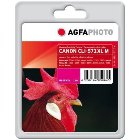 AgfaPhoto Ink, Magenta CLI-571XL - APCCLI571XLM