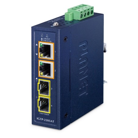 Planet IP30 Compact size 2-Port (IGTP-2205AT)