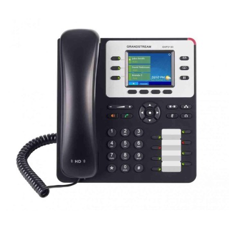 Grandstream GXP-2130 IP Telefon Sort | Avanceret VoIP Kommunikation | Model GXP2130