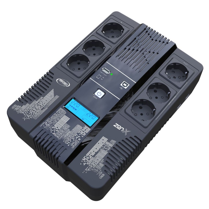 Infosec Zen-X 800 FR/SCHUKO Infosec Zen-X 800 FR/SCHUKO