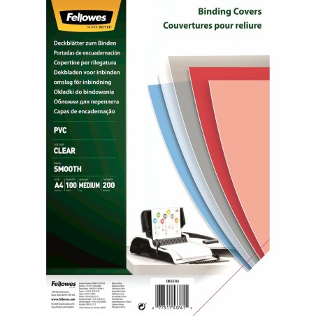 Fellowes Binding Cover A4 Pvc - 5376102