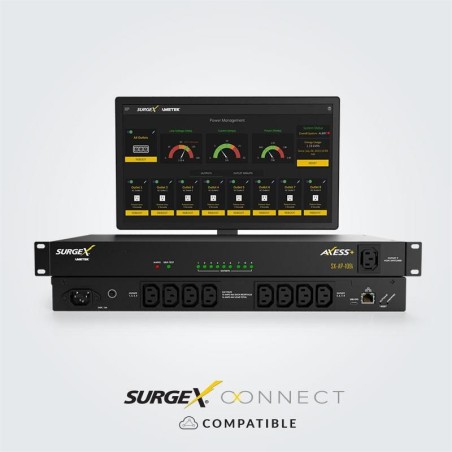 SurgeX Access+ 10Amp, IEC 9xC13 IEC
