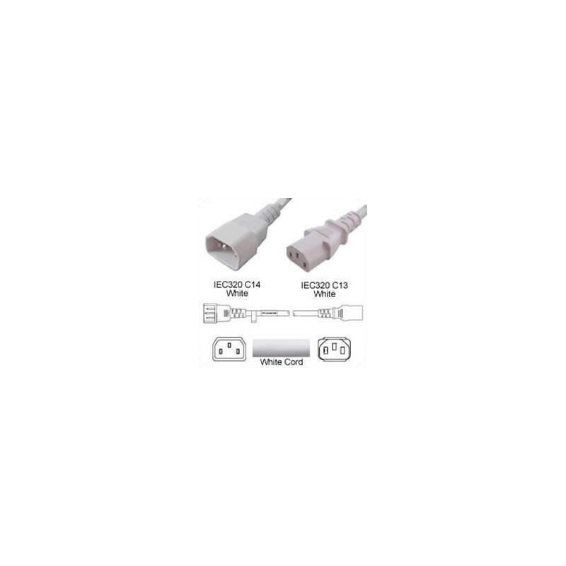 Mercodan Power extension cable White Mercodan Power extension cable White