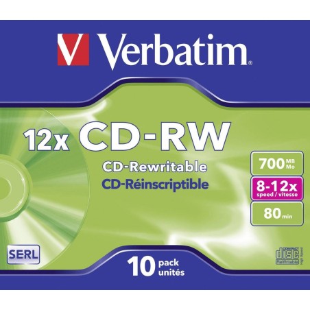 Verbatim 10x CD-RW 700MB