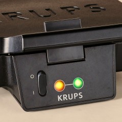 Krups FDK Iconic FDK462 Sandwichtoaster 850 W - Sort | Perfekt til lækre og sprøde sandwiches!