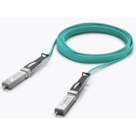 Ubiquiti Fibre optic cable Aqua colour – UACC-AOC-SFP28-10M