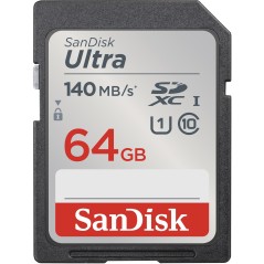 Sandisk Ultra 64 Gb Sdxc Uhs-I Class - hukommelseskort