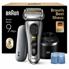 Braun Series 9 Pro+ 9577cc Elektrisk Barbermaskine m. PowerCase