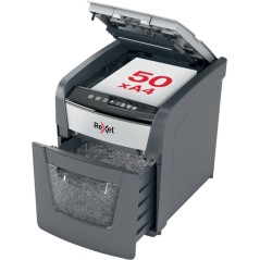 Køb Rexel Optimum AutoFeed Makulator - Effektiv Kryds snit 4 x 28 mm, 5028252613866!