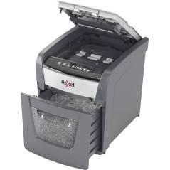 Køb Rexel Optimum AutoFeed Makulator - Effektiv Kryds snit 4 x 28 mm, 5028252613866!