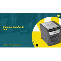 Køb Rexel Optimum AutoFeed Makulator - Effektiv Kryds snit 4 x 28 mm, 5028252613866!