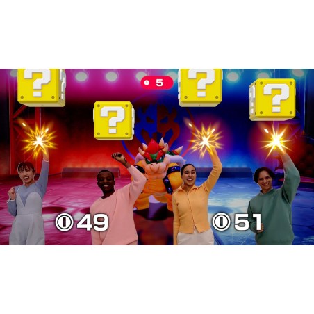 Oplev det sjoveste ved Nintendo Super Mario Party Jamboree TV Switch 2 - Perfekt til fest og leg!