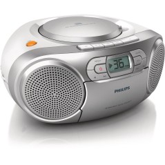 Philips Achine AZ127/12 - Bærbar CD-afspiller med Radio og Lyd i Høj Kvalitet