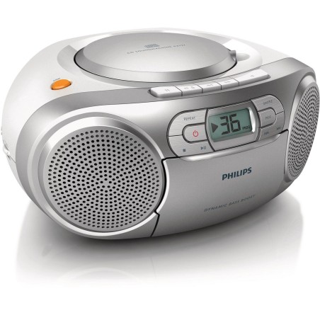Philips Achine AZ127/12 - Bærbar CD-afspiller med Radio og Lyd i Høj Kvalitet