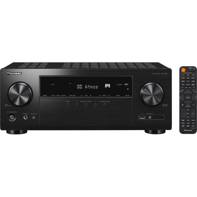 Pioneer VSX-935 AV-netværksmodtager Sort Pioneer VSX-935 AV-netværksmodtager Sort