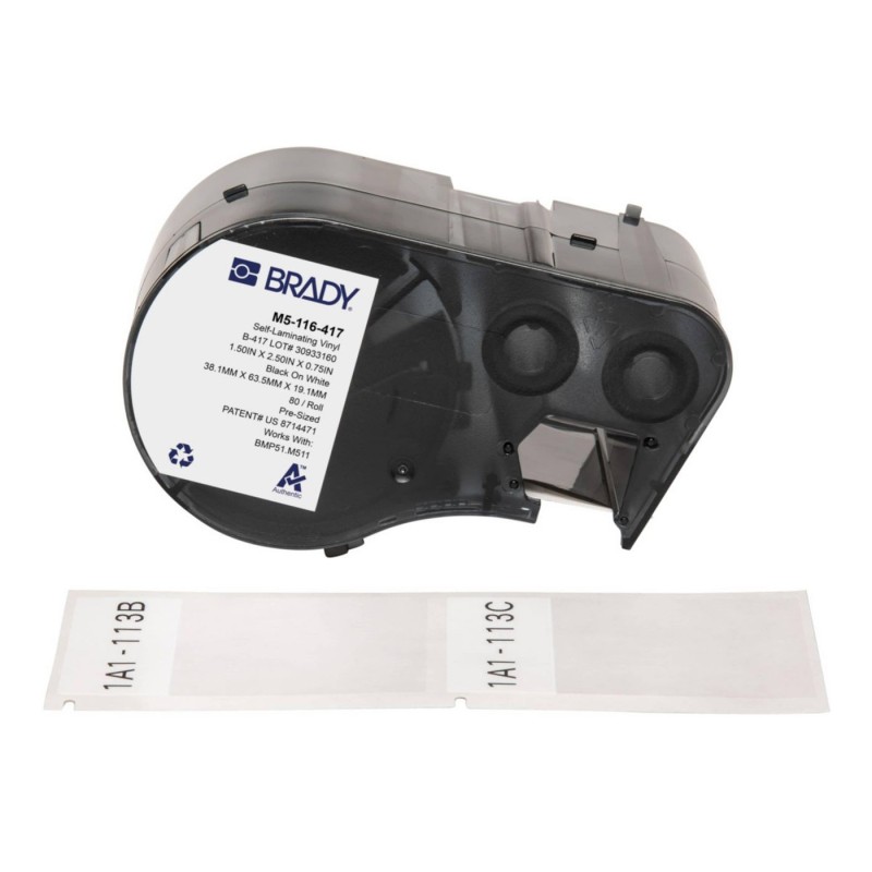 Brady BMP51/BMP53/M511 Label Brady BMP51/BMP53/M511 Label