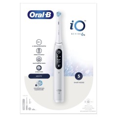 Oral-B iO 6 Hvid - Den Ultimative Tandbørste til Strålende Tandpleje og Sundere Tandkød!