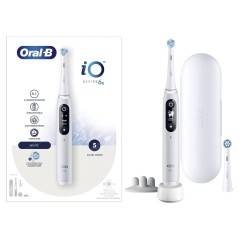 Oral-B iO 6 Hvid - Den Ultimative Tandbørste til Strålende Tandpleje og Sundere Tandkød!