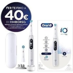 Oral-B iO 6 Hvid - Den Ultimative Tandbørste til Strålende Tandpleje og Sundere Tandkød!