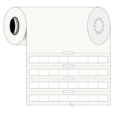 Brady PCR Tube Label for - B33-289-492-WT