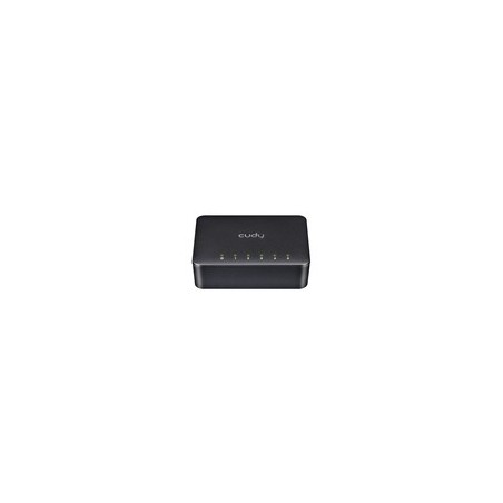 Cudy GS105D Switch 5-porte Gigabit Ethernet - Hurtig, Stabil og Effektiv Netværksløsning til Dit Hjem eller Kontor! 