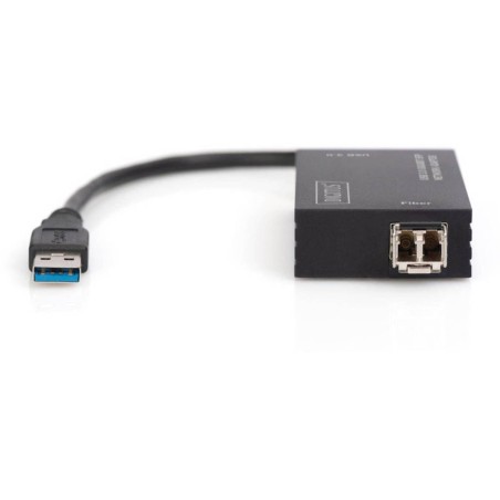 DIGITUS Netværksadapter SuperSpeed USB 3.0 - 1Gbps Kabling til Hurtig Internetforbindelse | Varenummer: 4016032457138