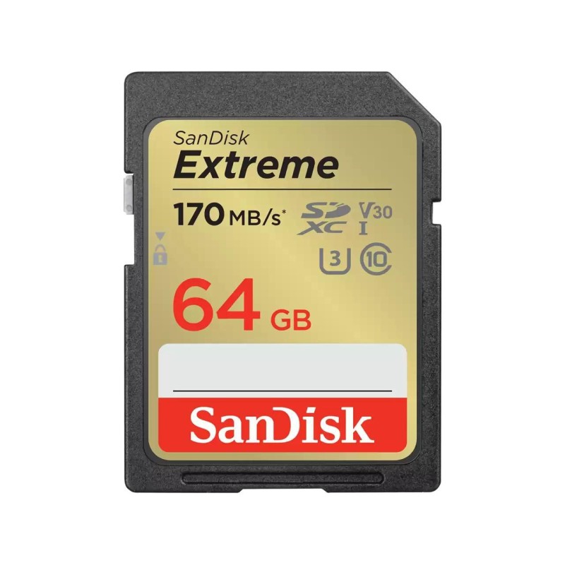 Sandisk Extreme 64 Gb Sdxc Uhs-I