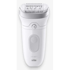 Braun Silk-pil 7 SE7-081 Epilator Hvid - Effektiv Hårfjerning til Silke Blød Hud!