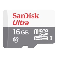 SanDisk Ultra microSDHC 16GB 80MB/s