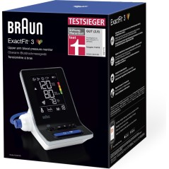BRAUN Blodtryksmåler BUA6150WE - Præcis, Pålidelig og Brugervenlig til Din Sundhed