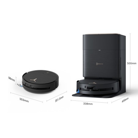 ECOVACS X9 PRO BLACK Saug-Wischroboter