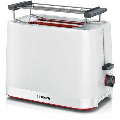 Bosch MyMoment TAT3M121 Brødrister - 950W Hvid | Perfekt Ristning og Elegant Design