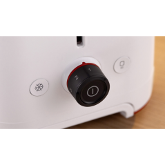 Bosch MyMoment TAT3M121 Brødrister - 950W Hvid | Perfekt Ristning og Elegant Design