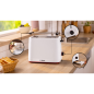 Bosch MyMoment TAT3M121 Brødrister Hvid