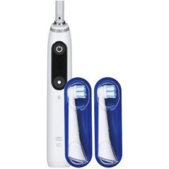 Braun Oral-B iO Series 8N - Hvid Alabast - Den Ultimative Tandbørste til Effektiv Rensning og Skånsom Pleje!