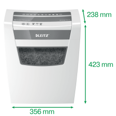 Leitz Makulator Fragmentskret 4 x 28 mm - Effektiv og Sikker Papirshredding til Dit Kontor!