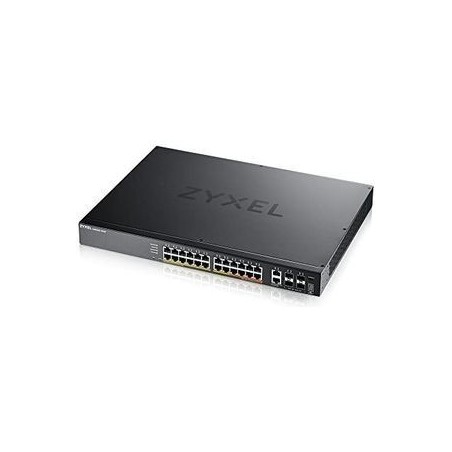 Zyxel XGS2220-30HP Switch - 30-porte 10 Gigabit PoE | Hurtig, Effektiv og Pålidelig Nettverksoverføring!