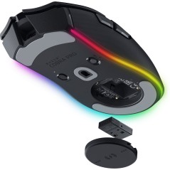 Razer Cobra Pro Optisk Trådløs Mus - Sort | Præcision & Komfort i Ét Design - Varenr: 8886419334125