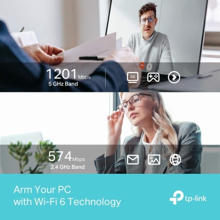 TP-Link SuperSpeed USB 3.0 Netværksadapter - 1800Mbps Trådløs Forbindelse til Hurtig Internetoplevelse