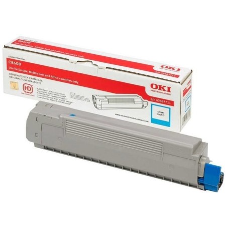 OKI Cyan 6000 sider Toner 43487711