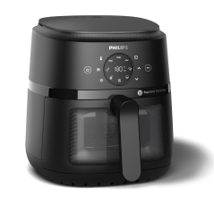 Philips 2000 Series NA220 Airfryer 15kW - Sort | Sundere Madlavning med Hastighed og Smag!