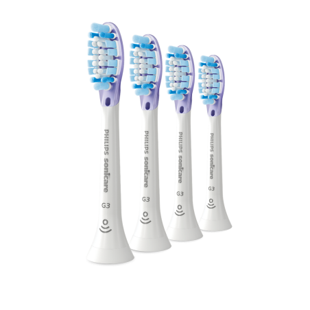 Philips Sonicare G3 Premium Gum Care HX9054 - Ekstra tandbrstehoved 4 Hvid | Optimal pleje for sunde tænder!