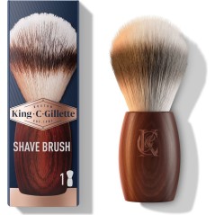 King C. Gillette Barberbørste Træ