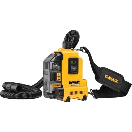 DeWALT DWH161N-XJ Transportabel Støvsuger - Effektiv, 021 L Kapacitet, Ideel til Byggeplads!