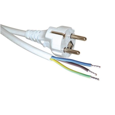 Roline Power Cable White 5 M Cee77 - Holdbart og pålideligt strømkabel | Varenummer: 30.17.9005