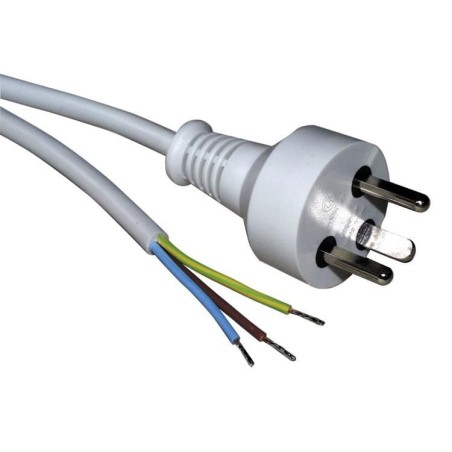Roline Power Cable White 7 M - Høj kvalitet, 30.16.9006