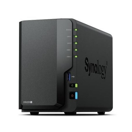 Synology Tion Ds225+ 2 Bay Nas Desktop - Kompakt 2-bay NAS