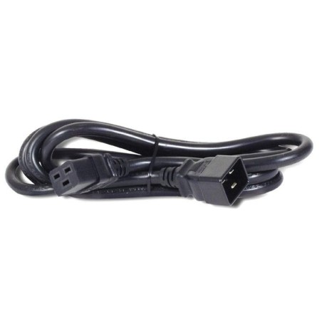 Roline Power Cable Black 1M C20 - Robust Strømledning med Varenummer 30.15.9014